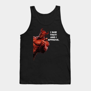 I Saw That Devil Tank Top